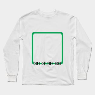 Out Of The Box Green Black Long Sleeve T-Shirt